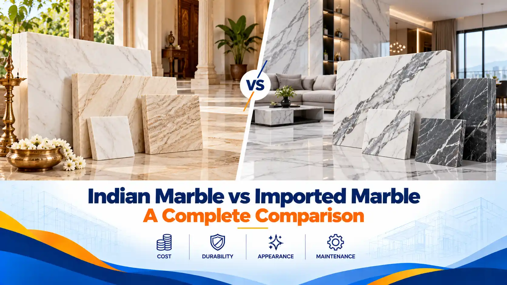 Indian Marble vs Imported Marble: A Complete Comparison